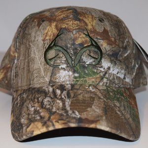 Realtree Camouflage Hat Hunting New Green Antlers
